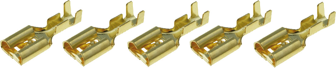 

Konektor Pin Głośnikowy Żeński Terminal 6,3MM 5szt
