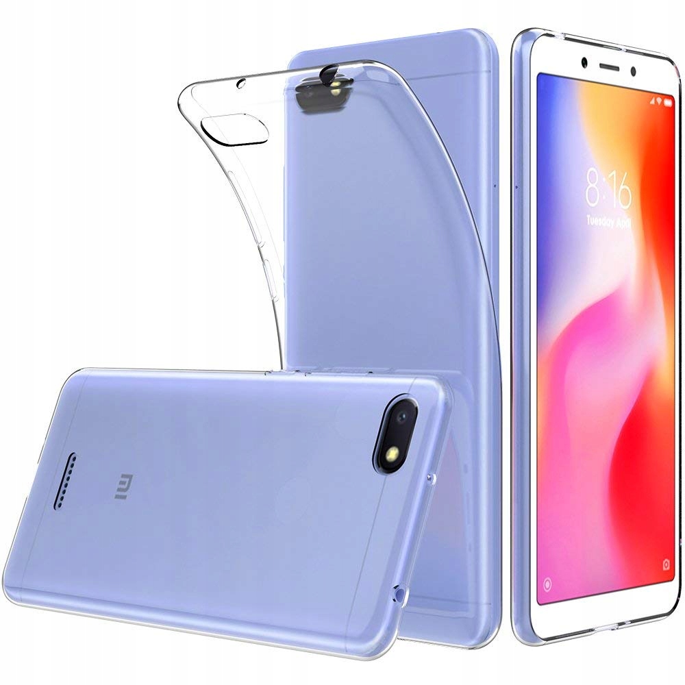 

Etui Ultra Slim + Szkło 9H Xiaomi Redmi 6A
