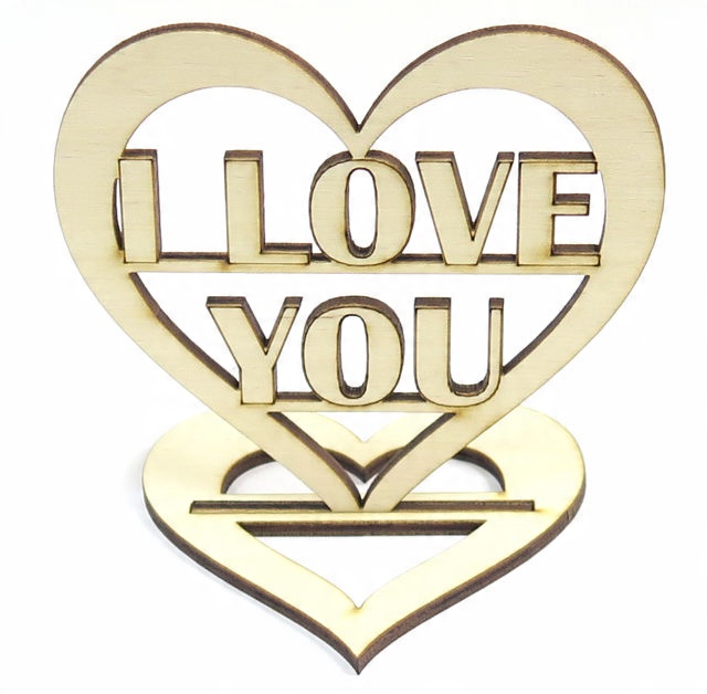 

Serce Na Podstawce Na Walentynki I Love You YO8