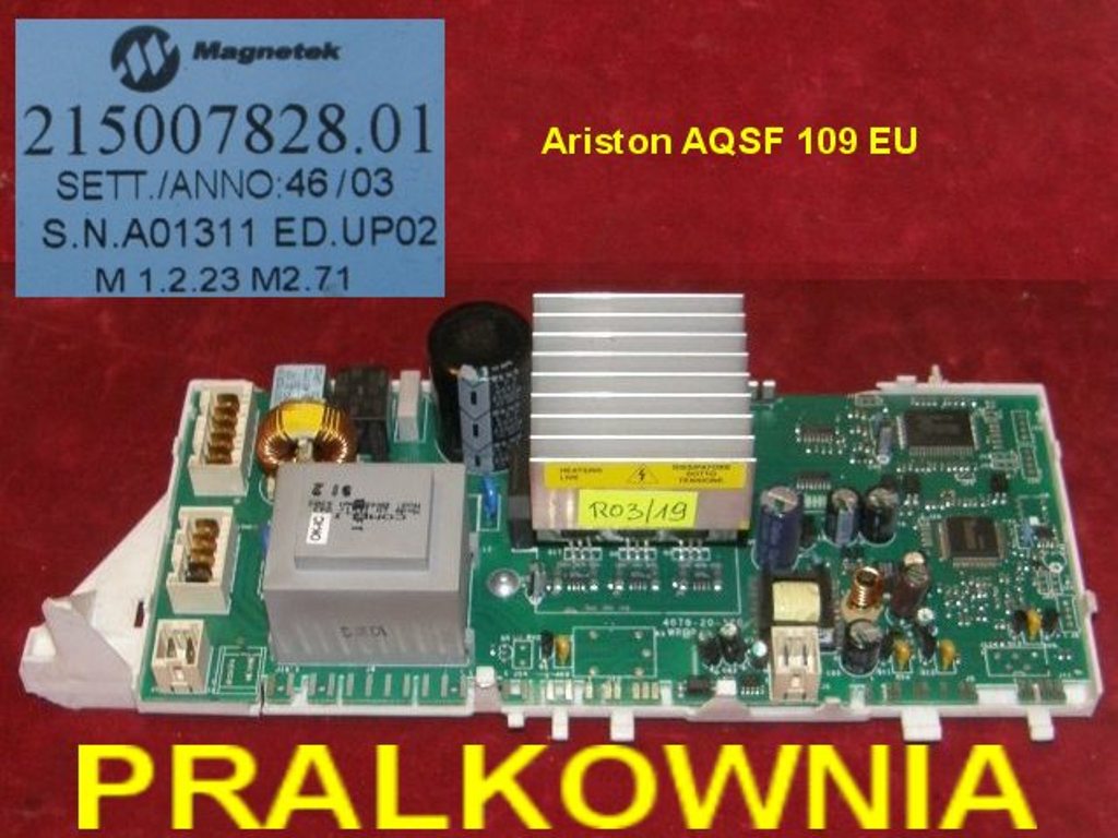 ARISTON AQSF 109 EU - Moduł sterujący Magnetek