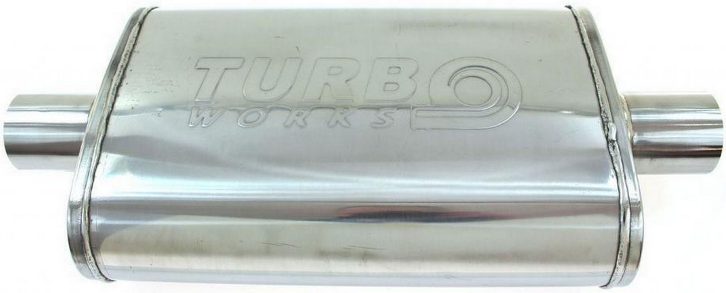 TurboWorks_D Stredový tlmič 63,5mm TurboWorks LT 409SS