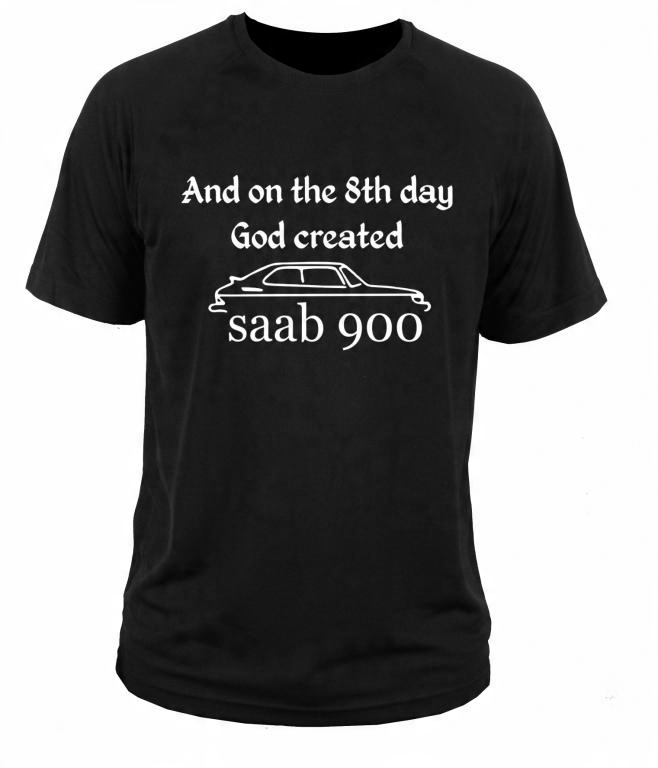 

koszulka t-shirt Saab 900 , 98 95 aero L