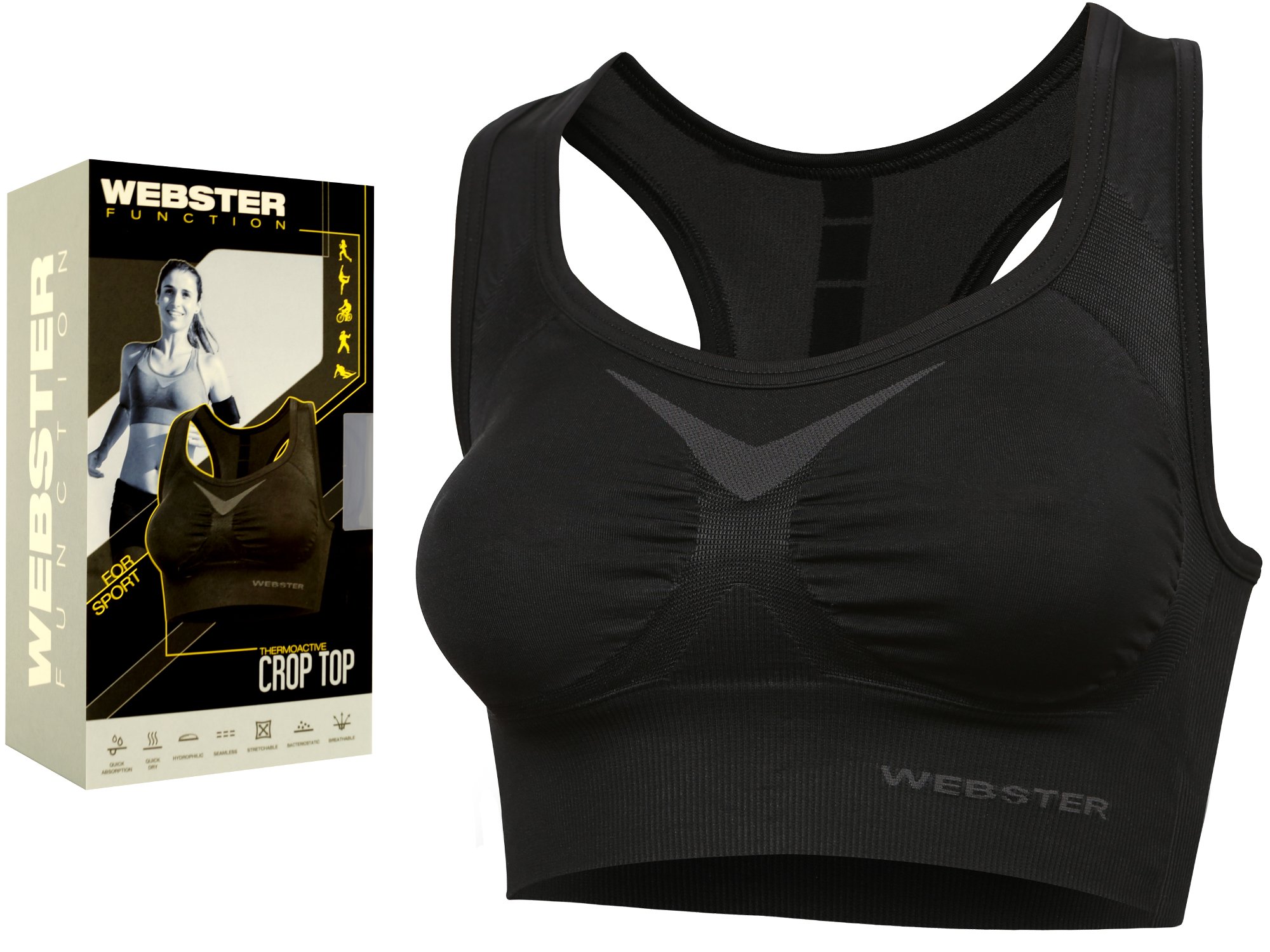 

Top Termoaktywny Webster CR10100 Crop - r L