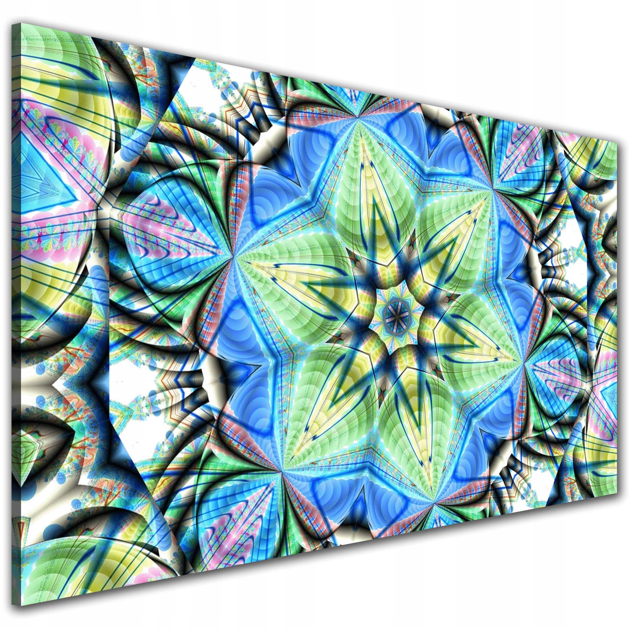 

Obraz Mozaika Turkusowa obraz na płótnie 120x70