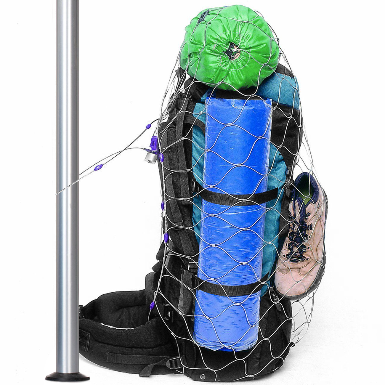 Síťka na batoh pro zabezpečení zavazadel Pacsafe