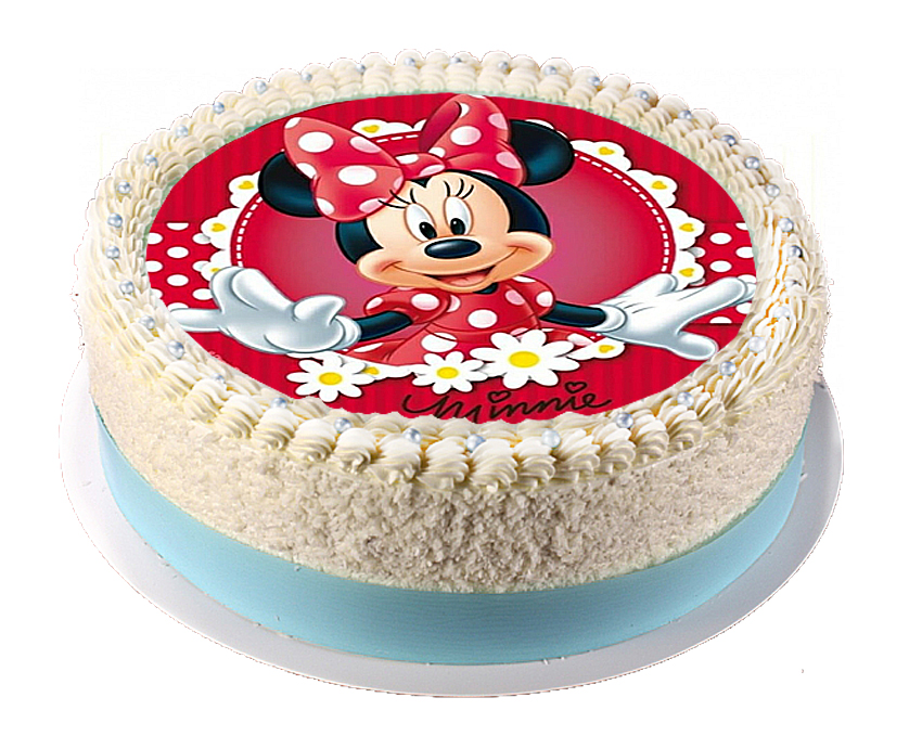 Oplatek Na Tort Myszka Minnie Mickey Mouse 20cm 7101828047 Allegro Pl