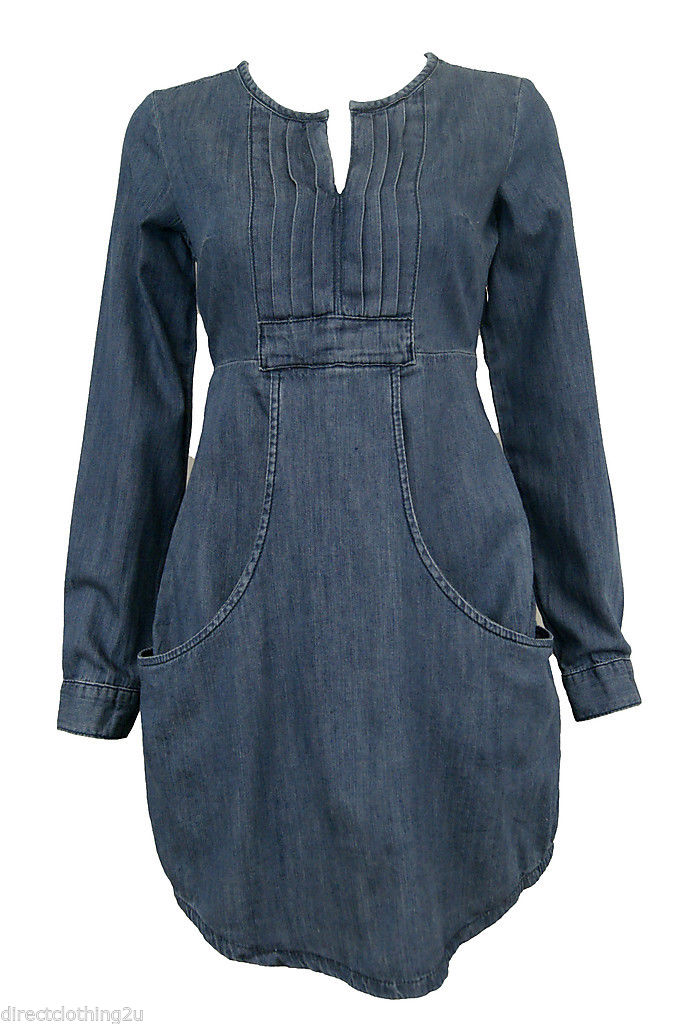

M8614 Next Visage Denim Tunika Sukienka Xxs