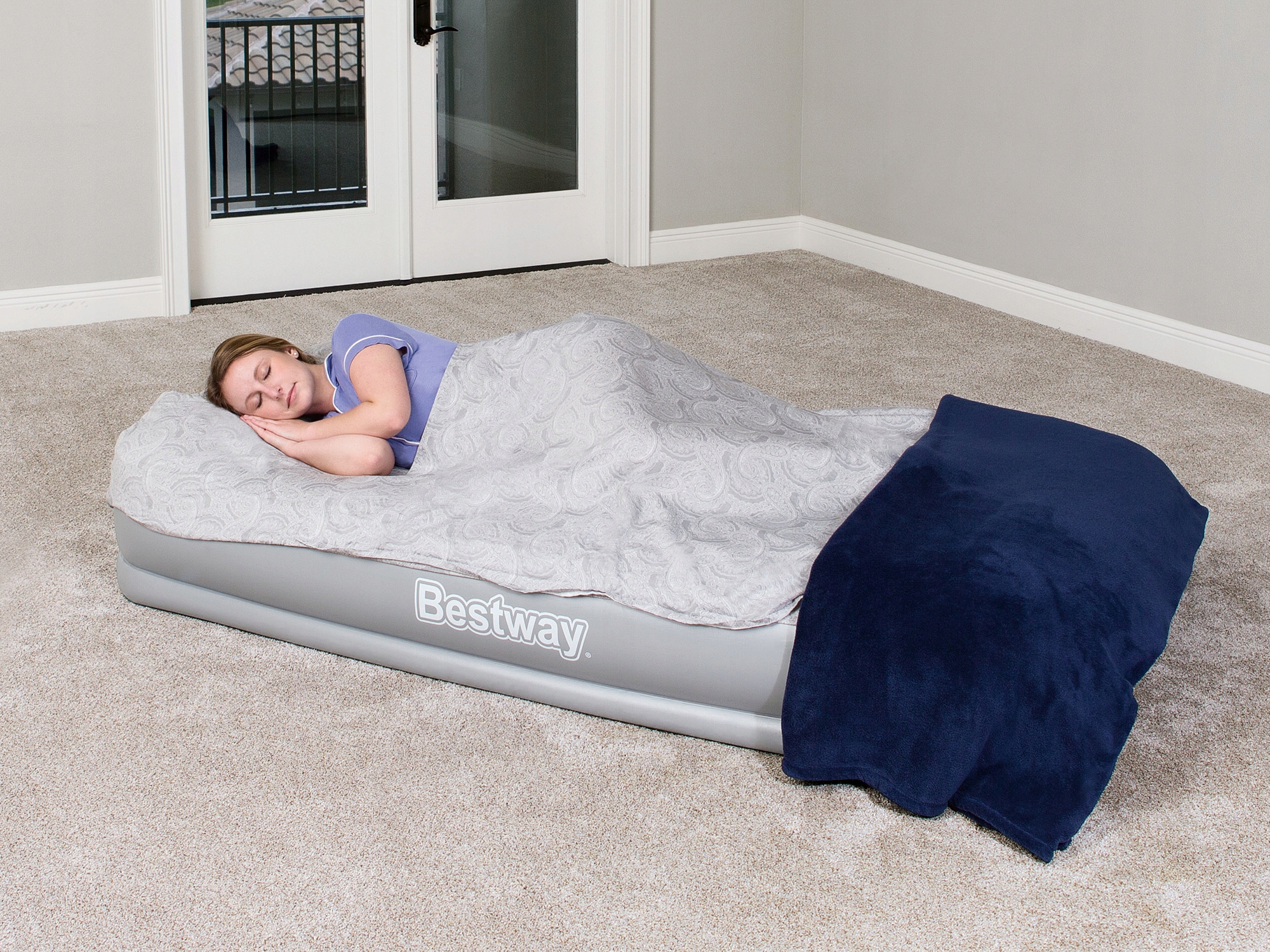 Надувная кровать Bestway Restaira Air Bed