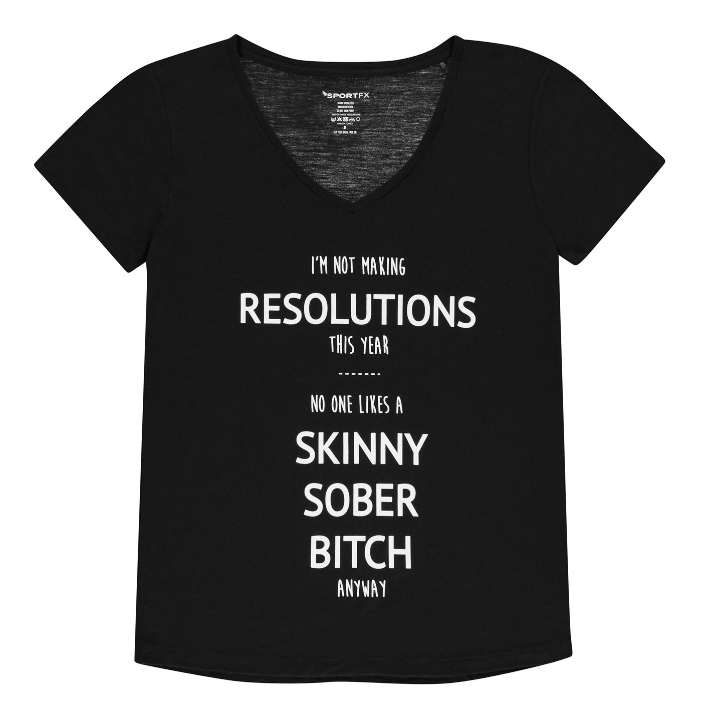 

B3317 SportFX Slogan TShirt Damski koszulka M