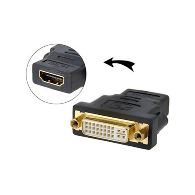 

Adapter przejściówka Hdmi - DVI 24 + 5 F/f