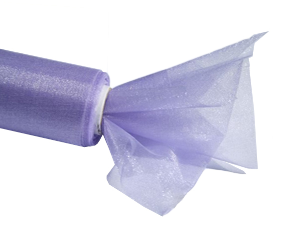 

Organza Dekoracyjna Ślub Wesele Organtyna Lawenda