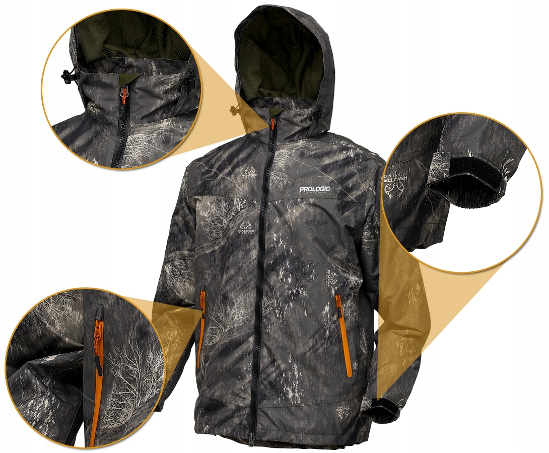 ODDYCHAJĄCY KOMBINEZON PROLOGIC REALTREE FISHING L Model REAL TREE