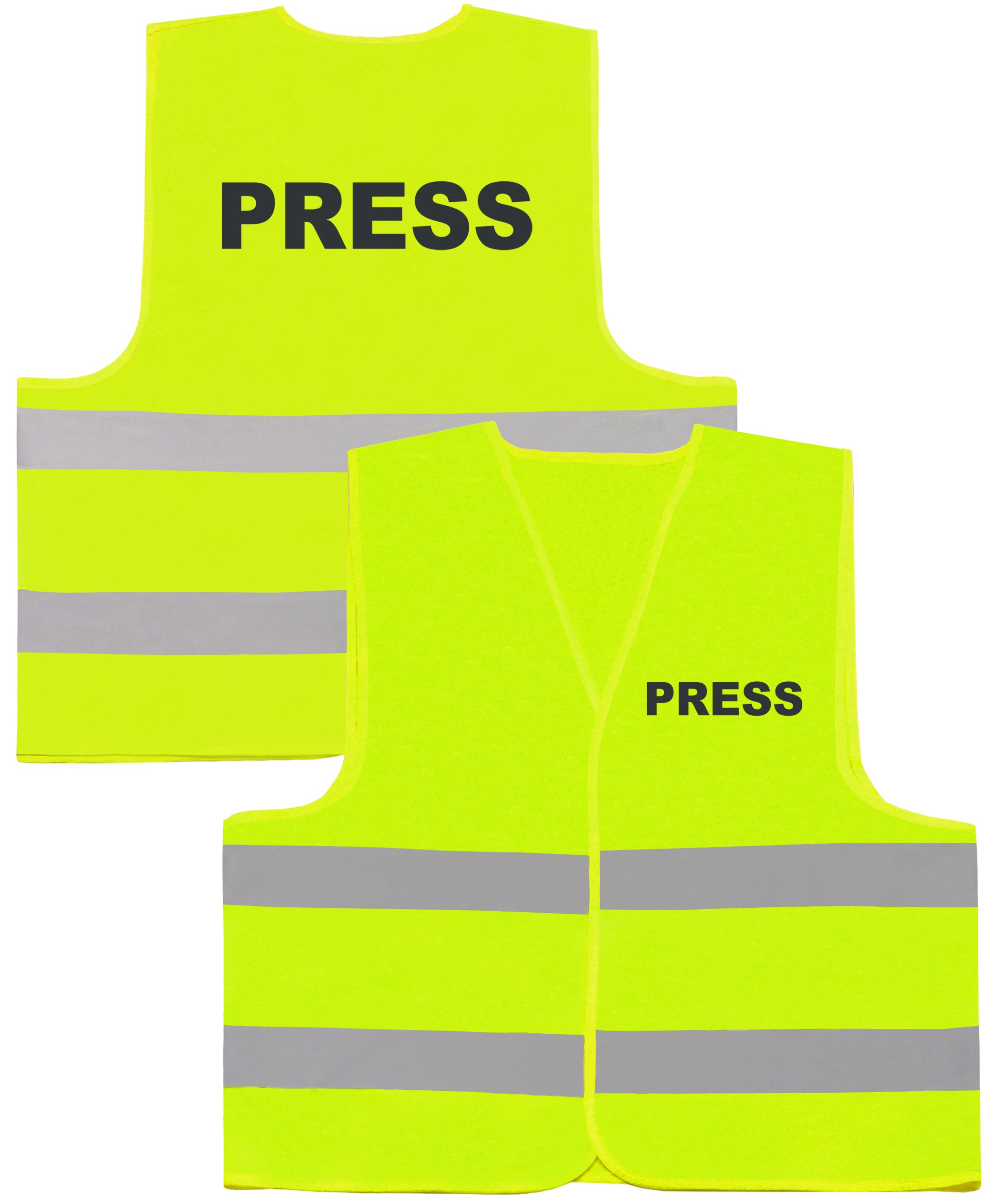 

Kamizelka Ostrzegawcza Nadruk Press Żółta L