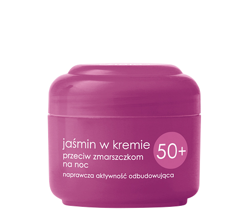 

Ziaja jaśmin w kremie przeciw zmarszczkom 50+ noc