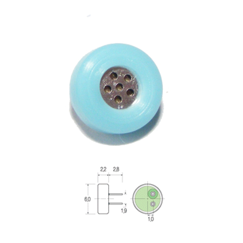 

Mikrofon elektret 2V 6x2,2mm 40dB 2pin OB-22P40 x5