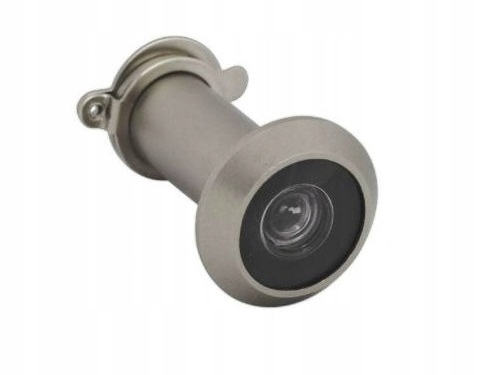 Wizjer drzwiowy do drzwi 35-50mm FI 14mm GERDA oczko z klapką satyna Marka Gerda