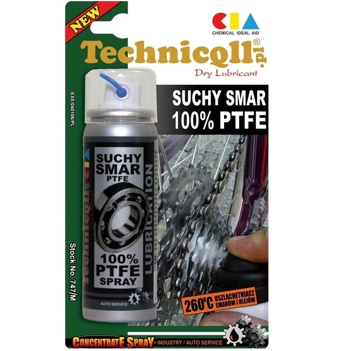 

100% Ptfe Smar Suchy Do Łańcucha Zębatki Roweru