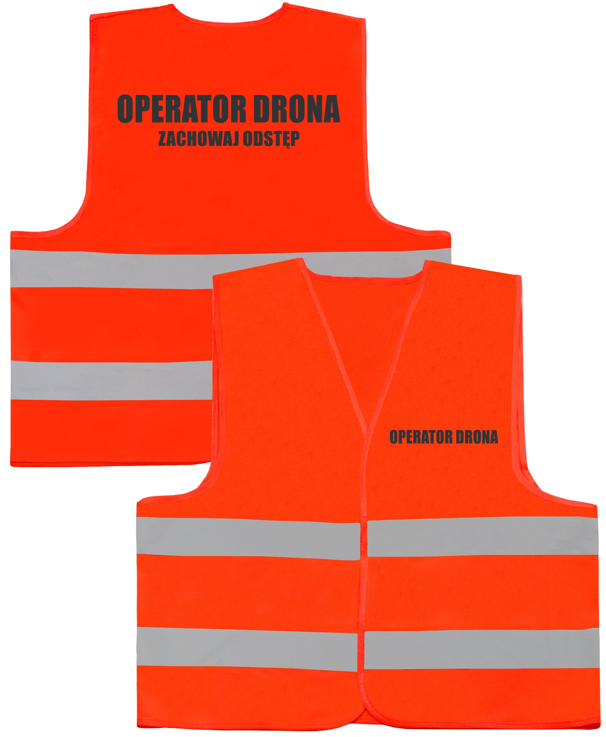 

Operator Drona Pomarańczowa Kamizelka Ochronna 6XL