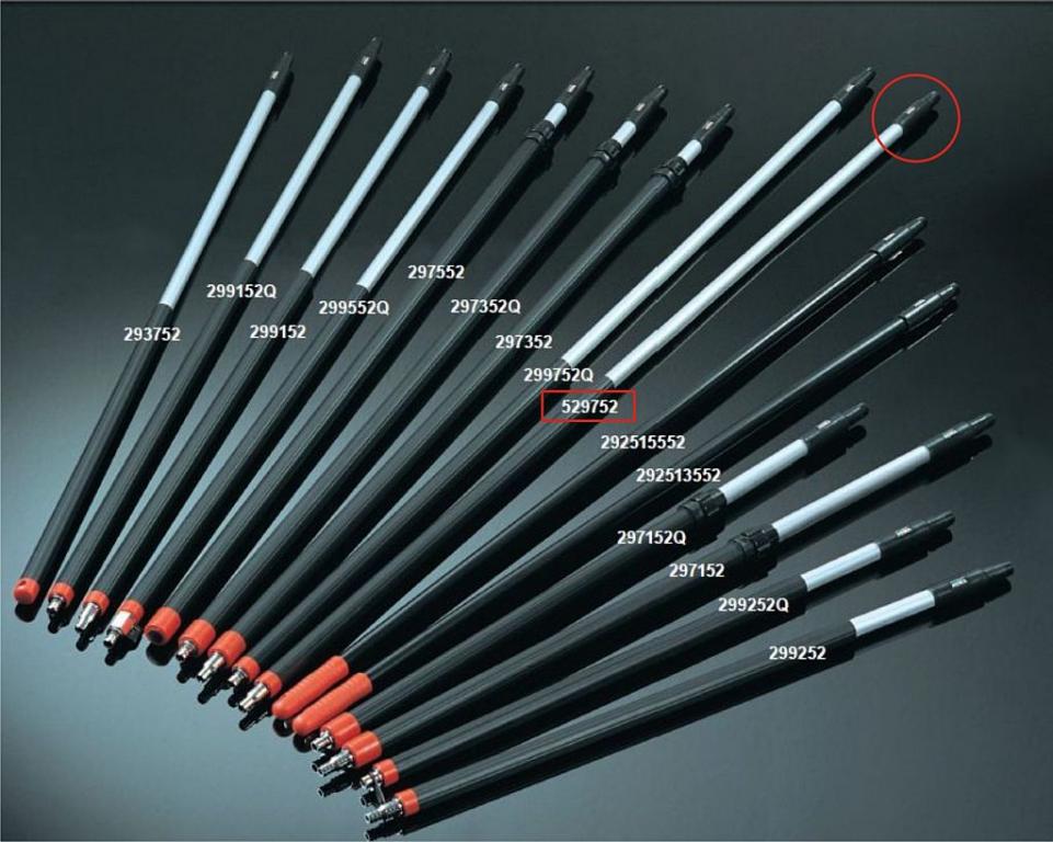 Вал VIKAN1, 8M с потоком 299752 TIR CARVALET