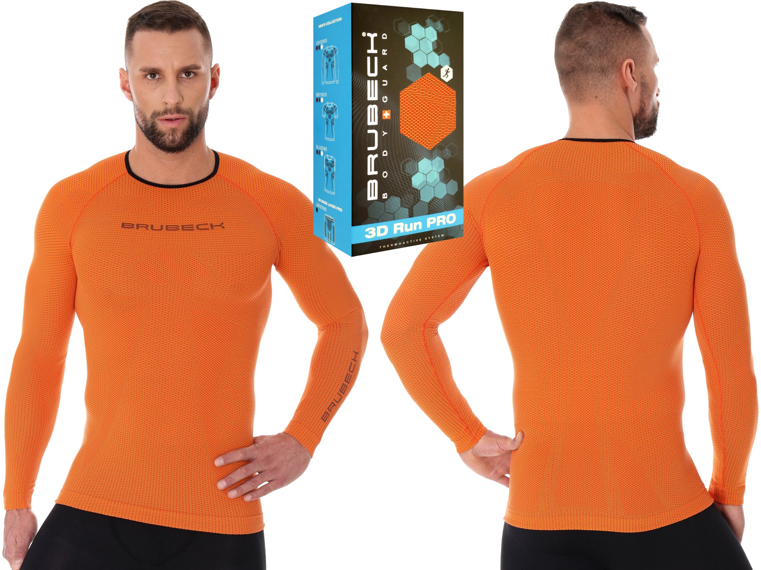 

Koszulka długi ręk. LS13000 Brubeck 3D Run Pro - M