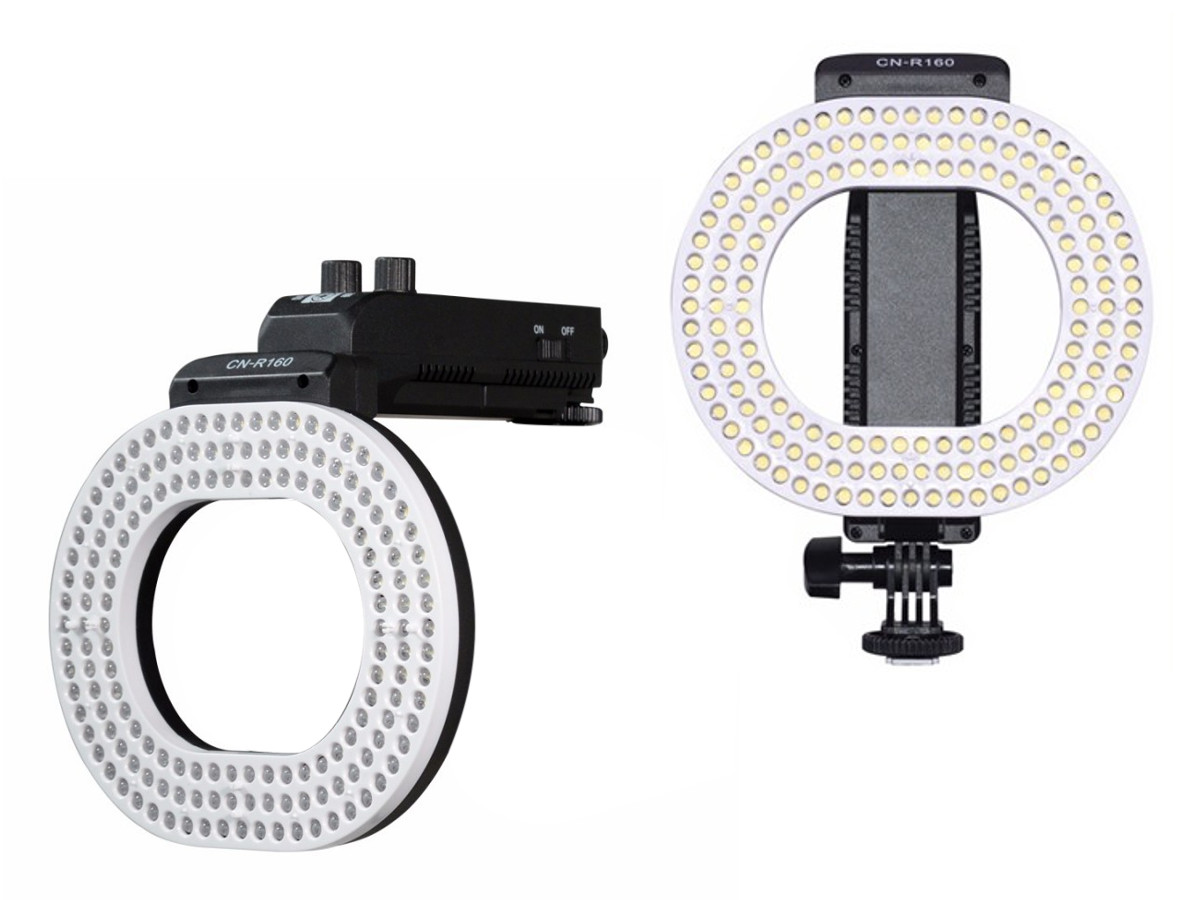 

Lampa pierścieniowa 160 Led 5600 3200k ściemniacz