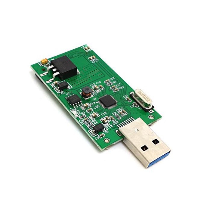 Adapter przejściówka Mini PCI-E mSATA do USB 3.0 Marka WulkanCenPL