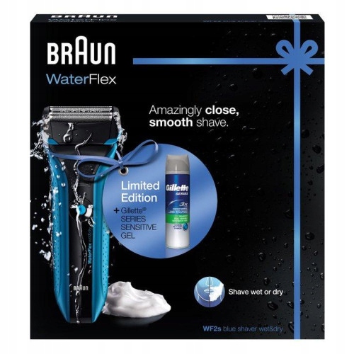 

Braun Golarka WaterFlex WF2s Wet&Dry+ gillette