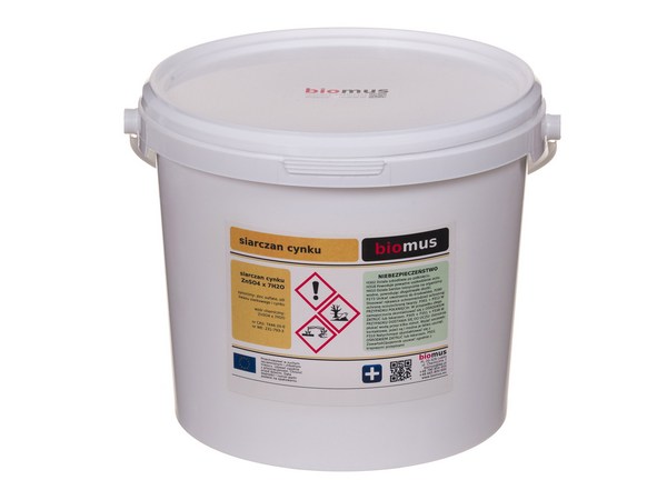 

Siarczan Cynku czysty 5kg Biomus