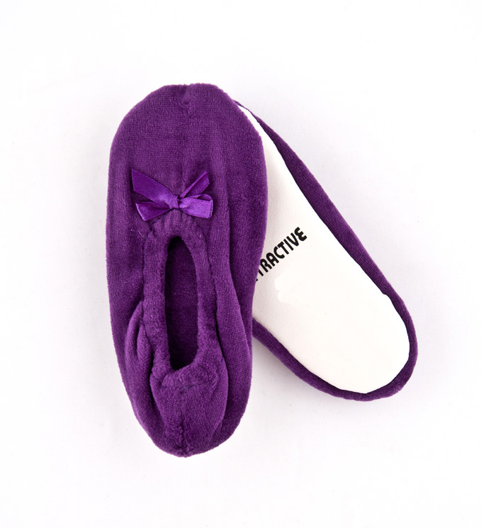 

Baletki balerinki welur rozm 33/34 21,5 cm plum