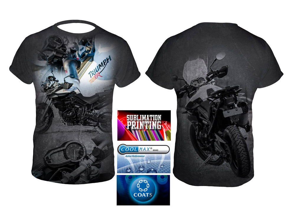 

Termoaktywna koszulka T-shirt Triumph Tiger 800XC