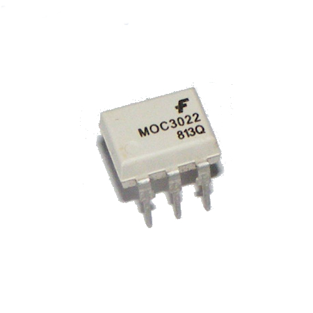 

Optiotriak transoptor MOC3022 Fairchild DIP6