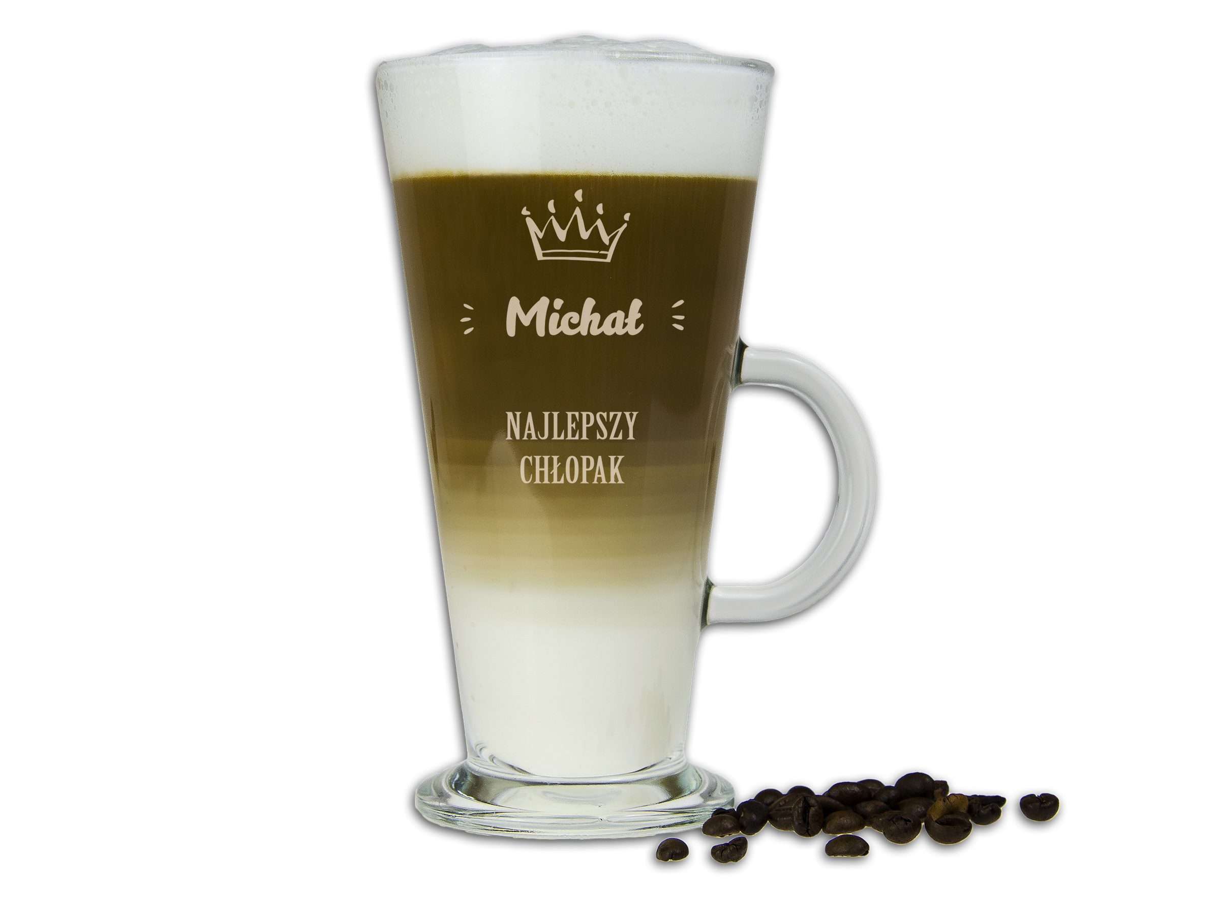 

Szklanka Latte Dla Chłopaka Prezent Na Walentynki