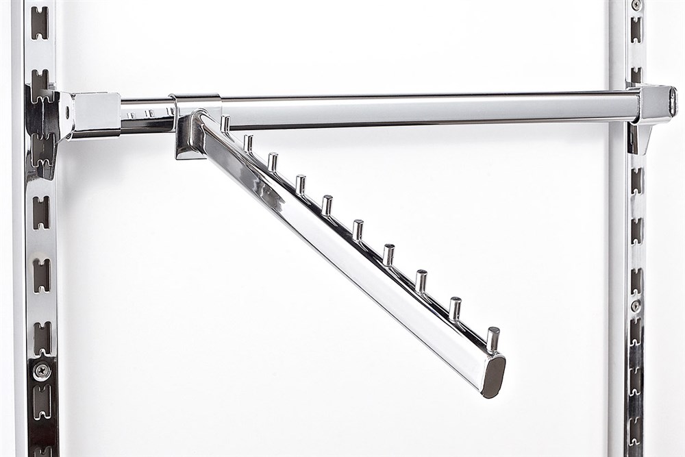 SZYNA ŚCIENNA 2,4m CHROM REGAŁ PROFIL UNIVERSAL a1 Marka Best-line