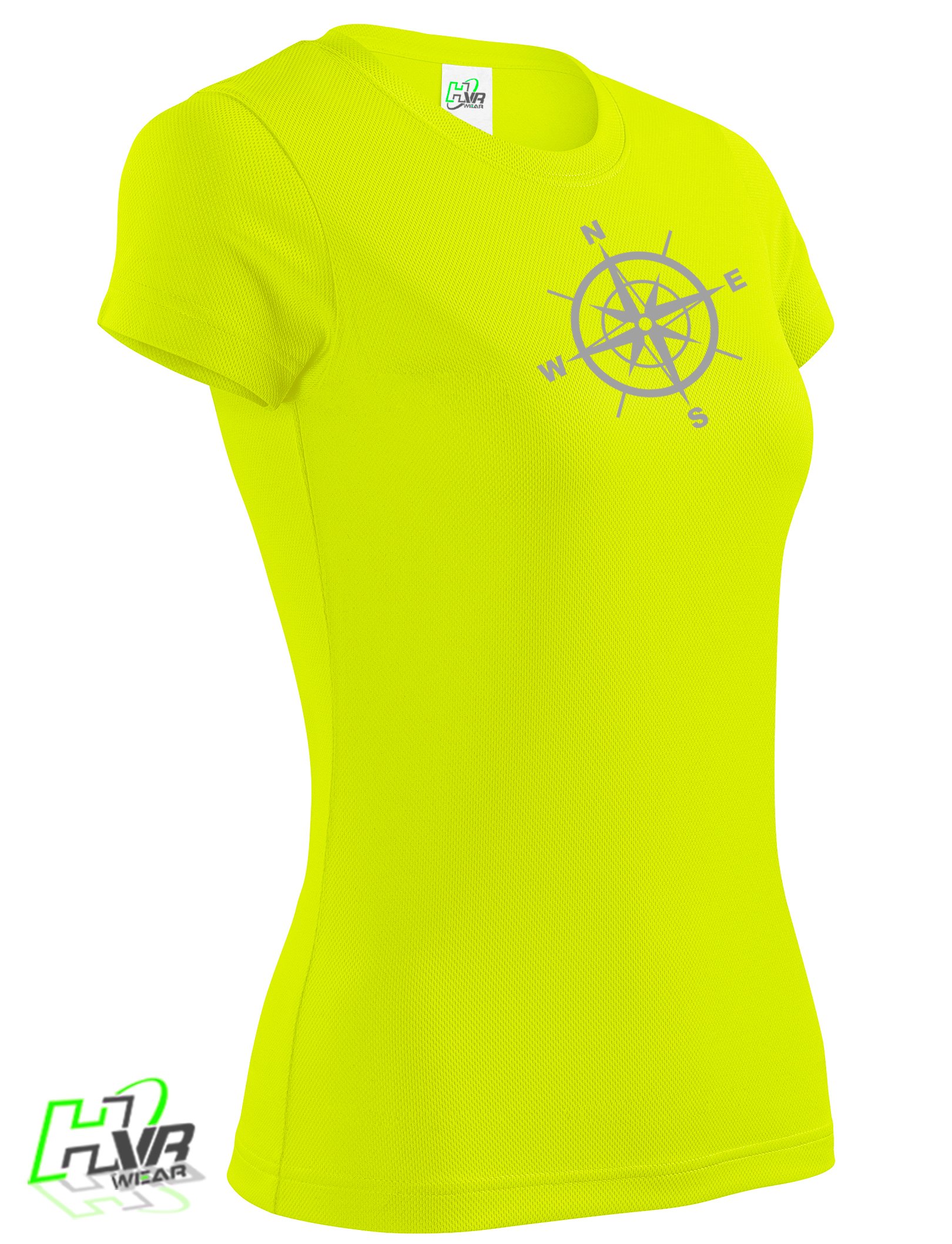 ŻEGLARSKA KOSZULKA T-SHIRT TERMICZNA RÓŻA WIATRÓW Marka Odblaskowo