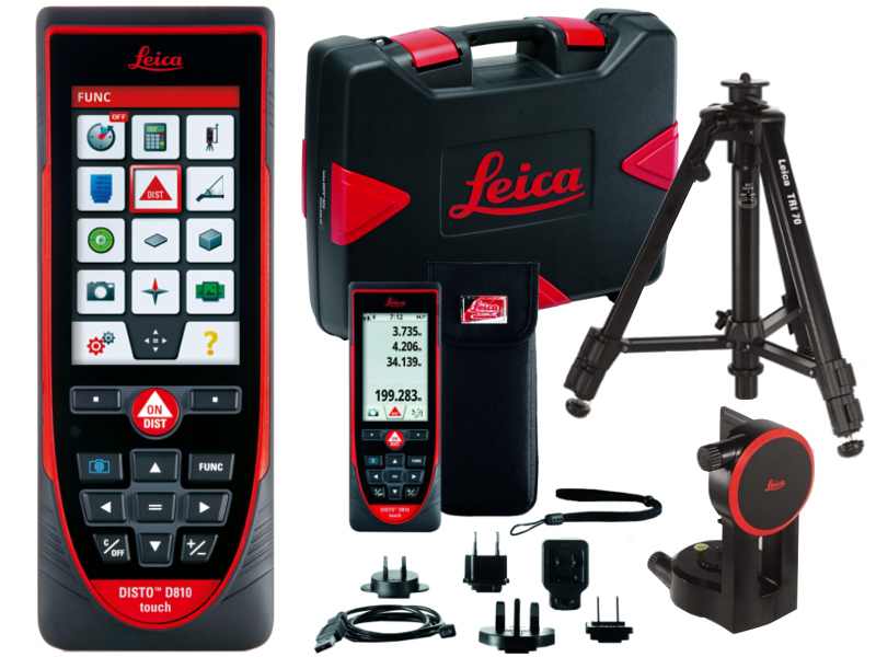 

Leica Disto D810 Dalmierz Laserowy Zestaw Pro Pack