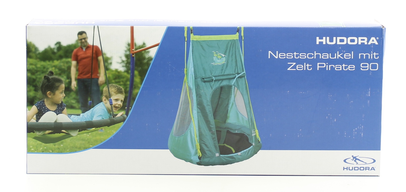 HUŚTAWKA HUDORA GNIAZDO BOCIANA pełne NAMIOT domek Marka HUDORA