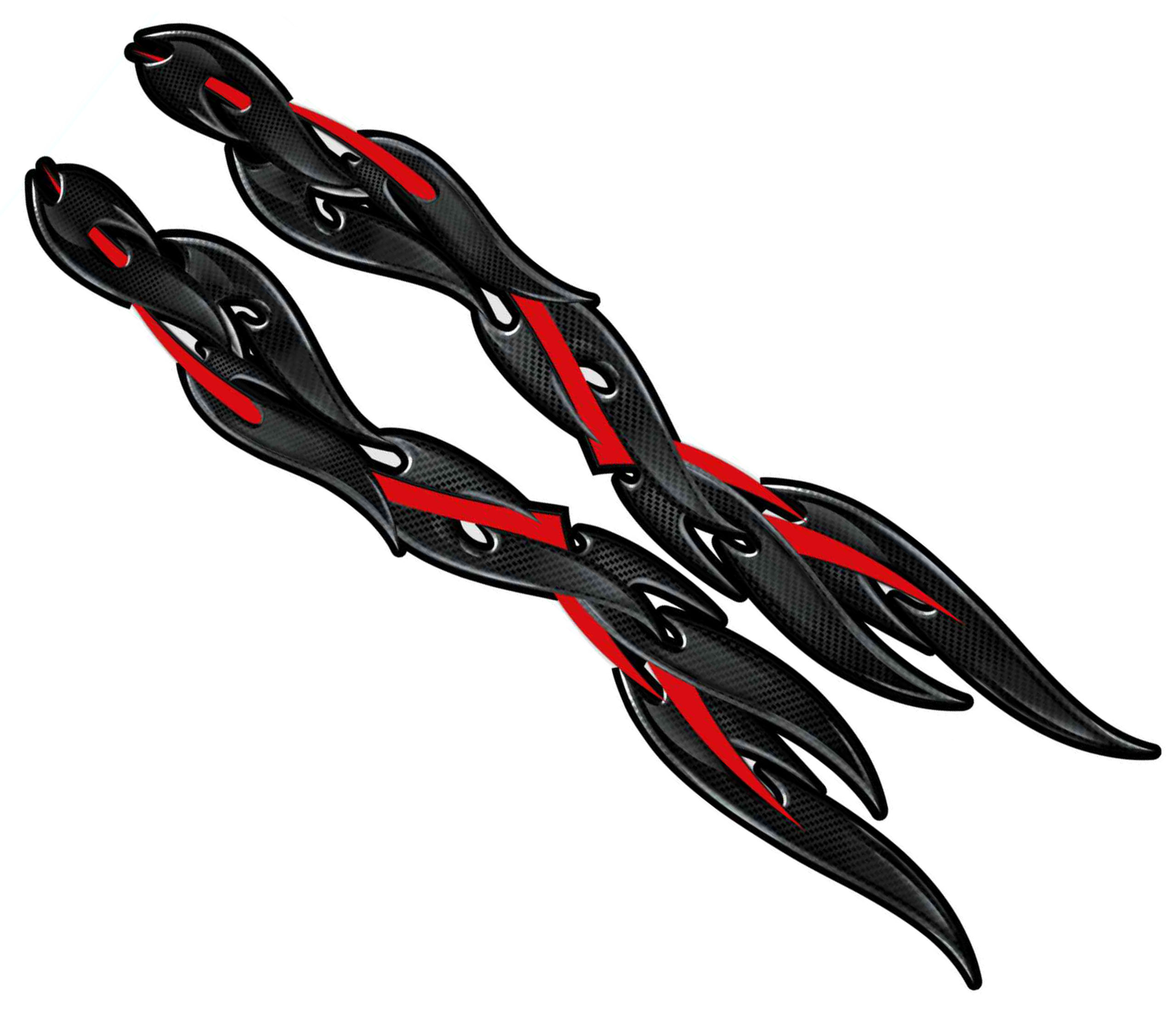 

Naklejka Naklejki Pasy Auto Motocykl Carbon Red
