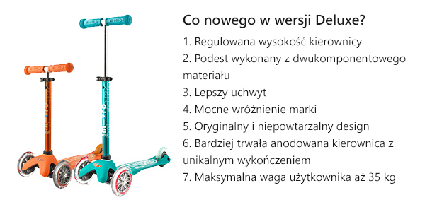 Micro hulajnoga Mini Micro Deluxe Yellow Hamulec tak