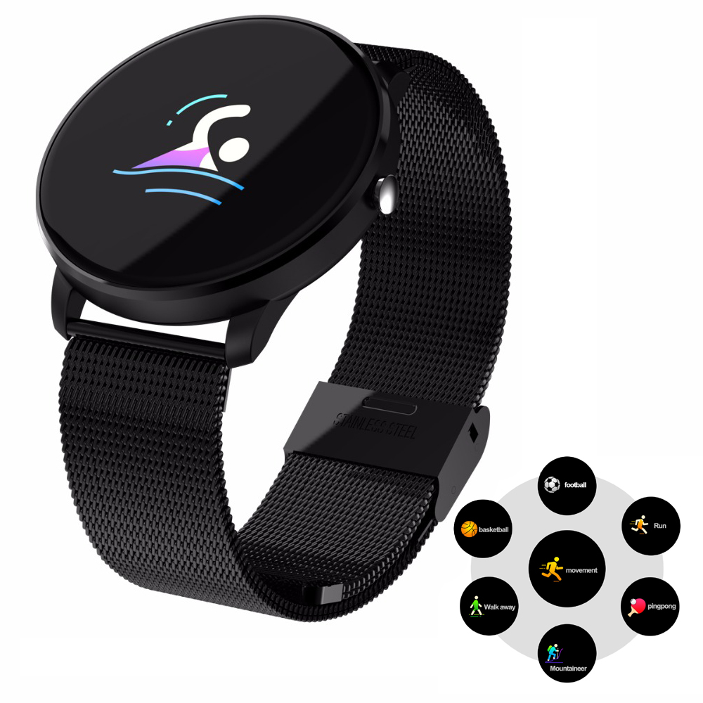 SMARTBAND OPASKA SMARTWATCH KOLOROWY PULSOMETR Transmisja danych brak
