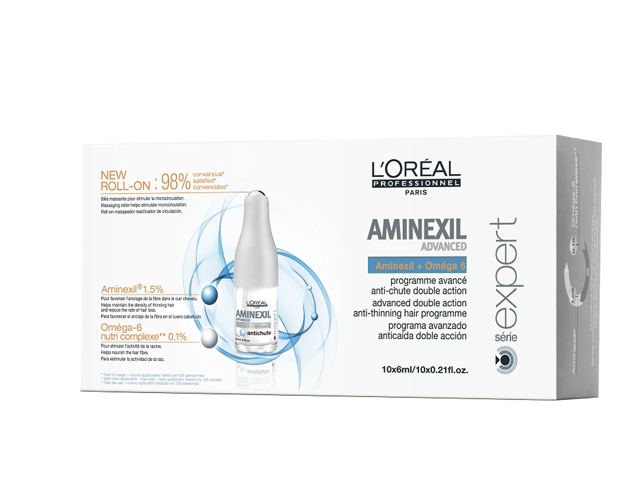 

Loreal Aminexil Advanced Roll On Wypadanie 10x6ml