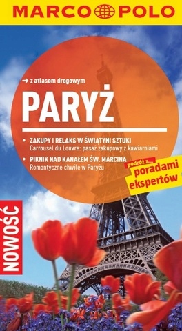 PARYŻ PRZEWODNIK MARCO POLO - NOWY