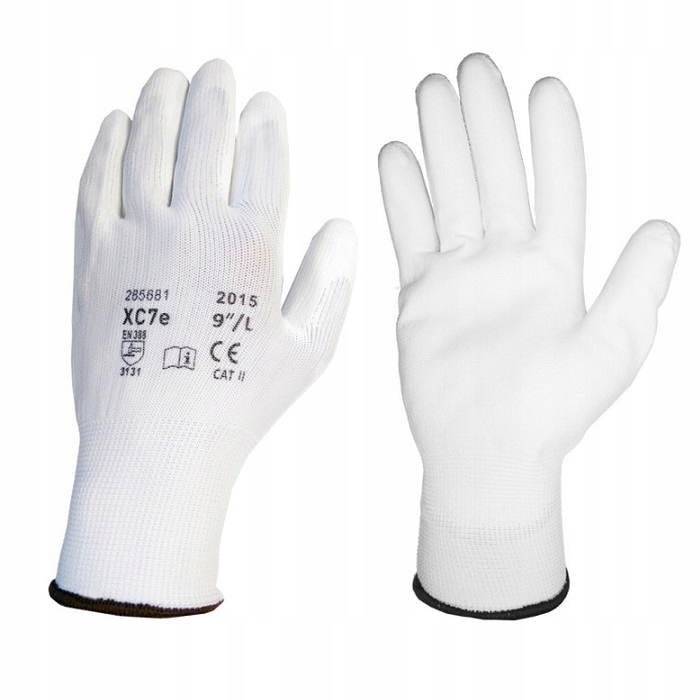 Rekawice Robocze Manualne Poliuretan 240 Par r 7