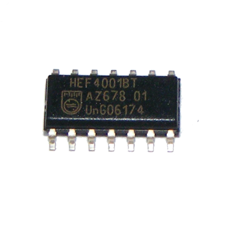 

Układ HEF4001BT 4001 quad 2 input Nor gate SO14 x5