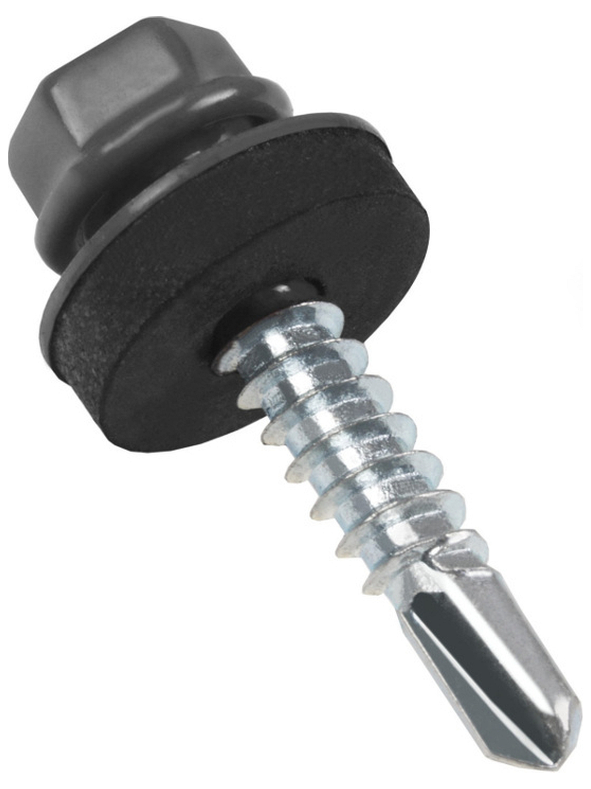 

Wkręty Farmerskie 250 szt Ral 7024 4,8 x 25 mm