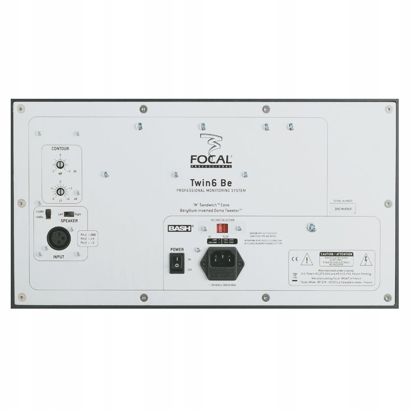 FOCAL Twin6 Be Monitoring Speaker Głośnik Studyjny EAN (GTIN) 3544054801208
