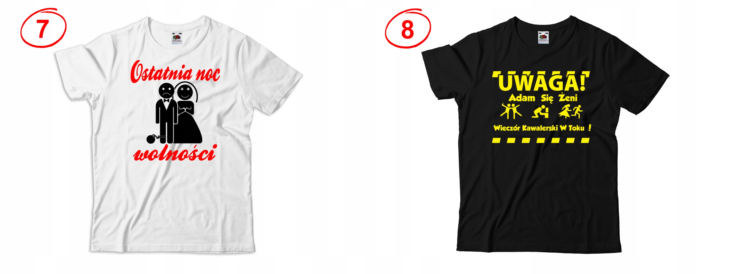 KOSZULKA NA WIECZÓR KAWALERSKI GAME OVER PREZENT Dekolt okrągły