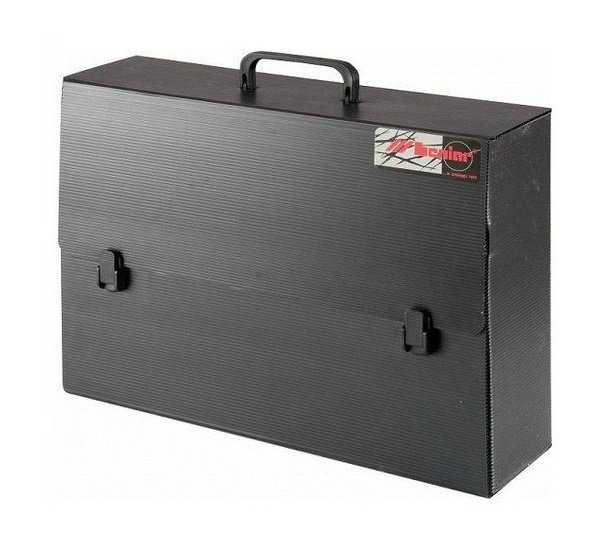 Kancelářská aktovka na dokumenty a školní kresby Aktovky 730 x 520 x 35 mm