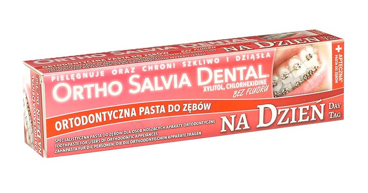 

Salvia Dental Dzień Pasta Ortodontyczna ortho