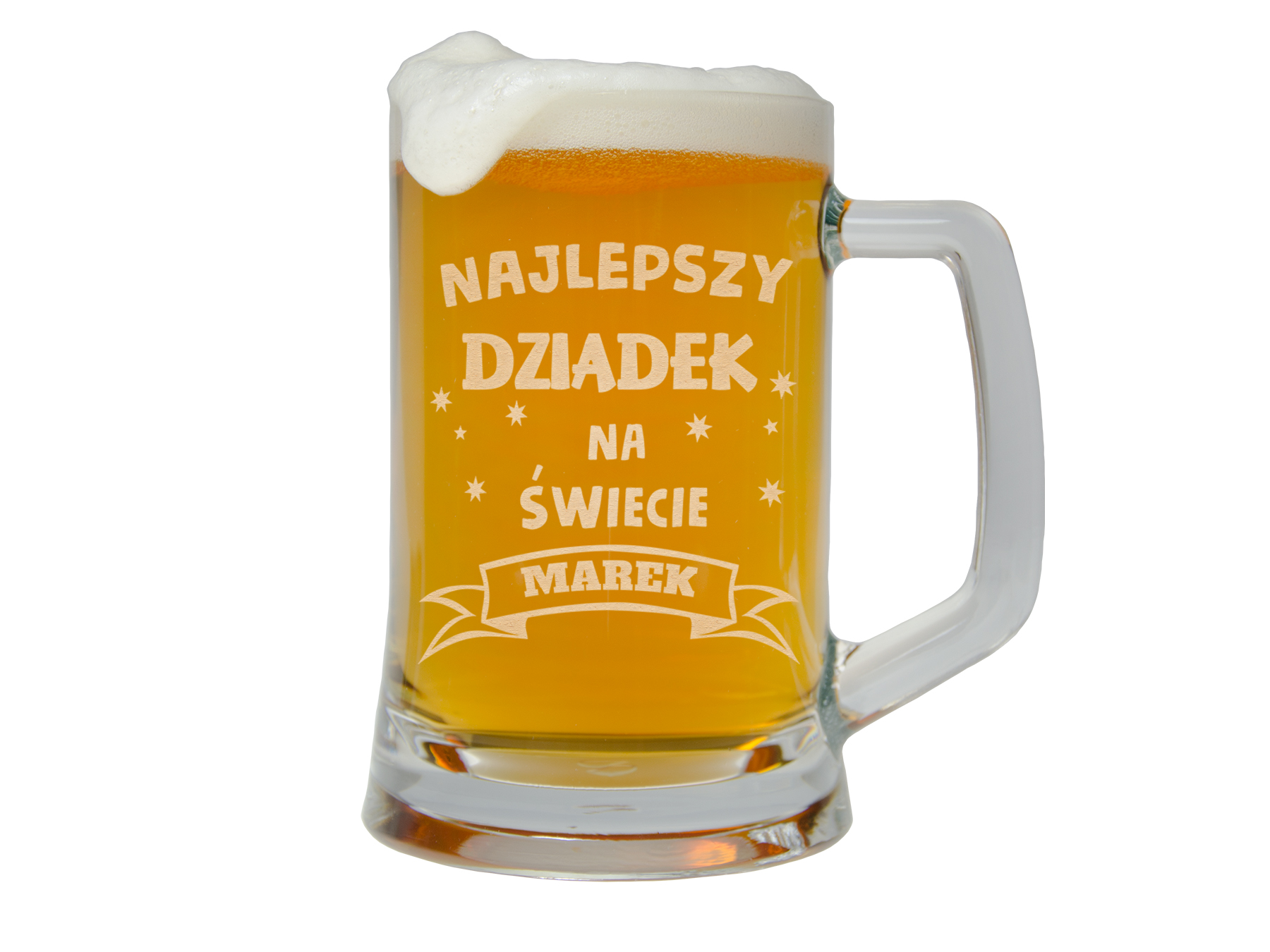 

Kufel Na Piwo Dla Dziadka Grawer Imię