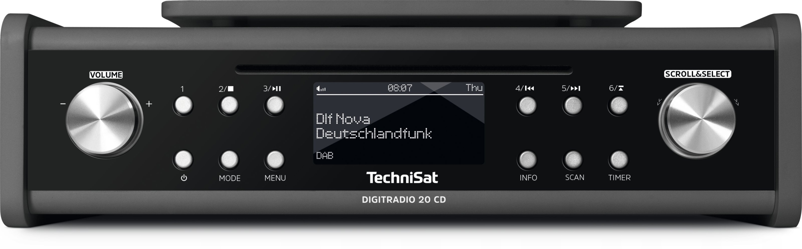 FM-радио DAB+ Bluetooth заподлицо с розеткой UP1 FM-радио DAB
